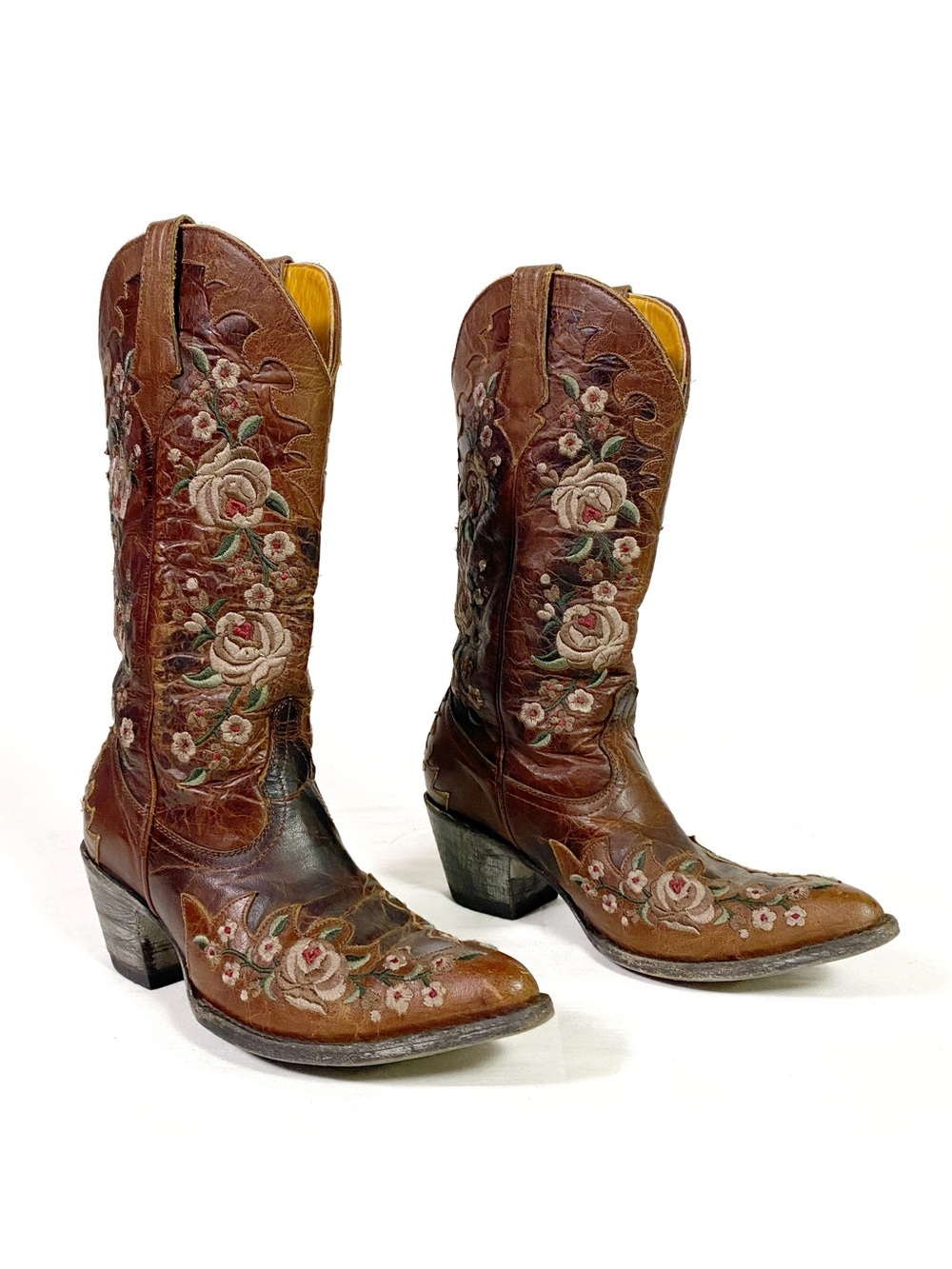 Old Gringo Floral Embroidered Western Boots